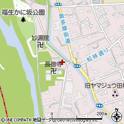 東京都福生市福生1181周辺の地図