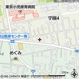 日本ビソー株式会社レンタル多摩支店周辺の地図