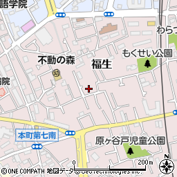 東京都福生市福生2146-27周辺の地図