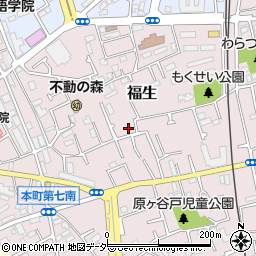 東京都福生市福生2146周辺の地図