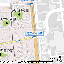 東京都福生市福生2212周辺の地図