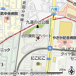 都営小川東町二丁目アパート周辺の地図