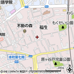 東京都福生市福生2145-36周辺の地図