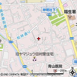 東京都福生市福生1144周辺の地図