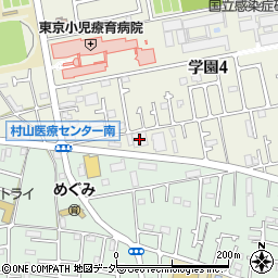 ヤマザキ学園倉庫Ａ棟周辺の地図