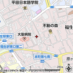 Bar 大我周辺の地図