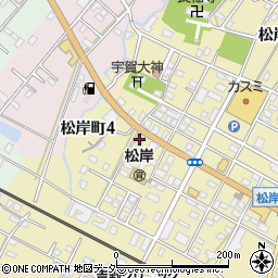牛角銚子店周辺の地図