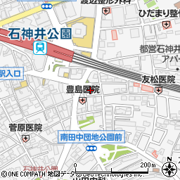 東京都練馬区石神井町1丁目23周辺の地図