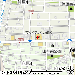 宮鍋製茶株式会社　仲原店周辺の地図