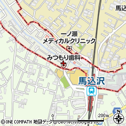千葉県鎌ケ谷市馬込沢2周辺の地図