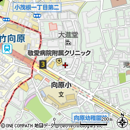 有限会社篠崎製本所周辺の地図