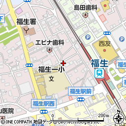 東京都福生市福生1034周辺の地図