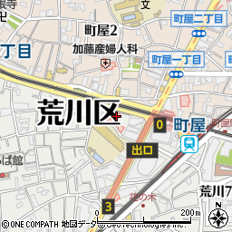 竹内病院周辺の地図