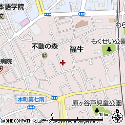 東京都福生市福生2145-34周辺の地図