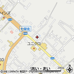 イタコ自販株式会社　成田店車検センター周辺の地図