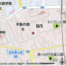 東京都福生市福生2145-35周辺の地図