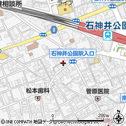 鮨・酒・肴 杉玉 石神井公園周辺の地図