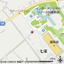 千葉県富里市七栄860-104周辺の地図