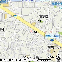 永谷建物管理株式会社管理室　富士見台永谷コーポラス周辺の地図