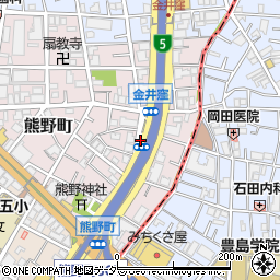東京都板橋区熊野町19周辺の地図