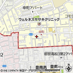 東京都板橋区幸町49周辺の地図