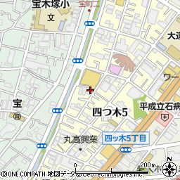 東京都葛飾区四つ木5丁目11-1周辺の地図