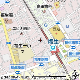 東京都福生市福生1035周辺の地図