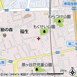 東京都福生市福生2226周辺の地図