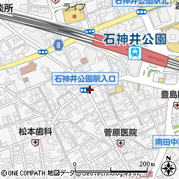 大黒屋石神井公園店周辺の地図