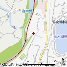 山梨県甲州市塩山藤木1260周辺の地図