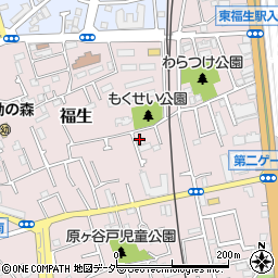 東京都福生市福生2225周辺の地図