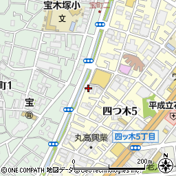 東京都葛飾区四つ木5丁目11-14周辺の地図