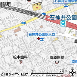 新島小児クリニック周辺の地図