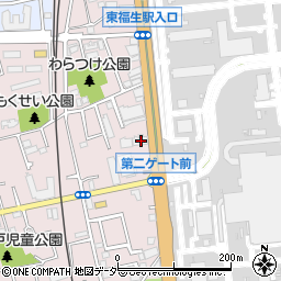 東京都福生市福生2213-1周辺の地図