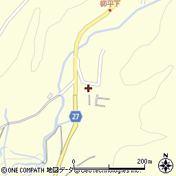 山梨県韮崎市穂坂町柳平280周辺の地図