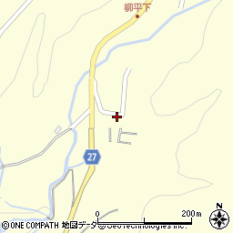 山梨県韮崎市穂坂町柳平280-3周辺の地図