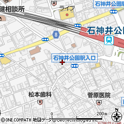 みずほ証券株式会社　石神井支店周辺の地図