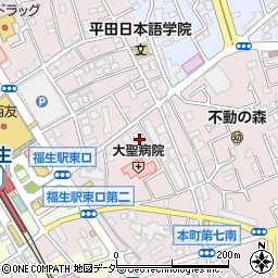 株式会社運転代行東京トップサービス周辺の地図