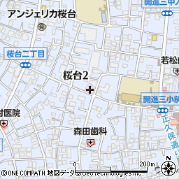 ジャパンケアサービス周辺の地図