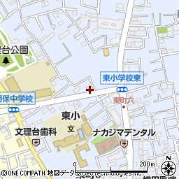 Ｄパーキング西東京市東町６丁目第１駐車場周辺の地図