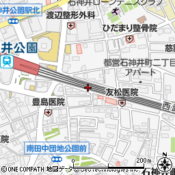 東京都練馬区石神井町1丁目28周辺の地図
