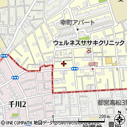 東京都板橋区幸町55周辺の地図