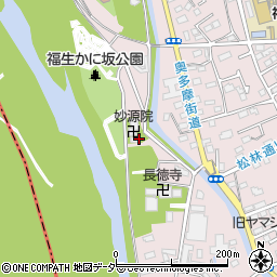 東京都福生市福生1182周辺の地図