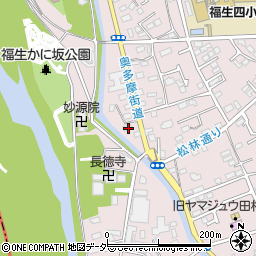 東京都福生市福生1207周辺の地図