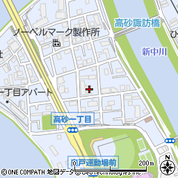 〒125-0054 東京都葛飾区高砂の地図
