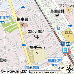 東京都福生市福生1059周辺の地図