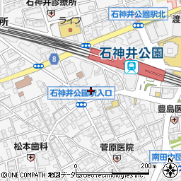 リユースショップ・エコプラ　石神井公園店周辺の地図