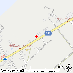 千葉県富里市七栄804-26周辺の地図