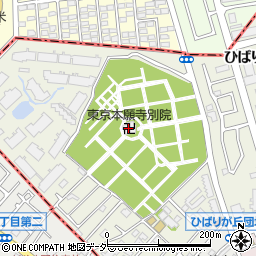 東京本願寺別院周辺の地図