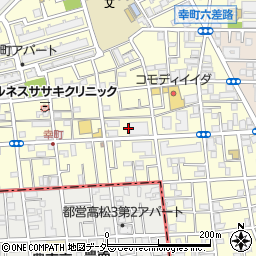 東京都板橋区幸町33周辺の地図